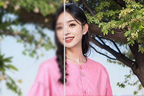 圖像變高清功能，一鍵修復，模糊一秒變高清